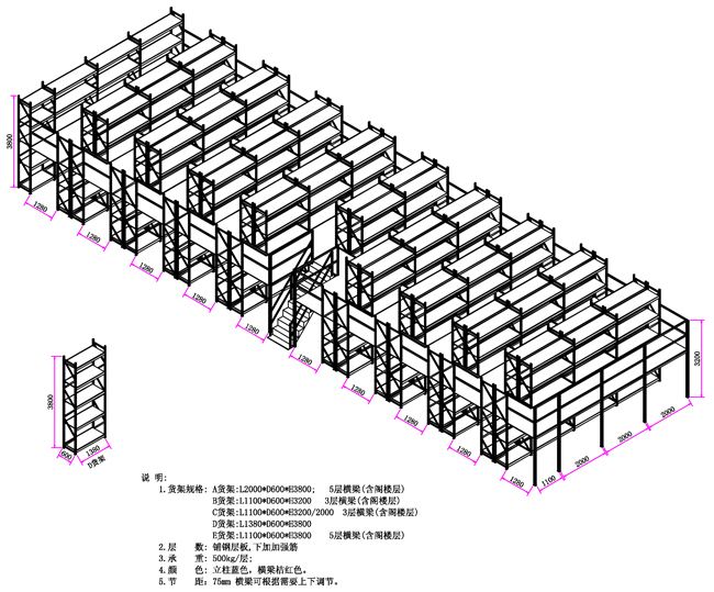 重型工作臺|工具車|重型倉庫貨架|東莞閣樓貨架|模具架